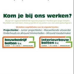 Bouwbedrijf en Interieurbouw Bolten, Alkmaar openingstijden