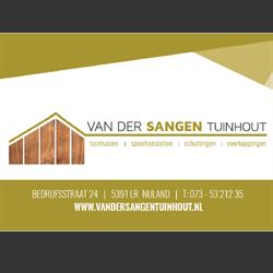 Van der Sangen Tuinhout, Nuland openingstijden