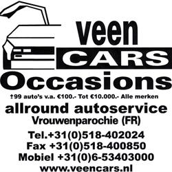 Veencars Occasions, Vrouwenparochie openingstijden