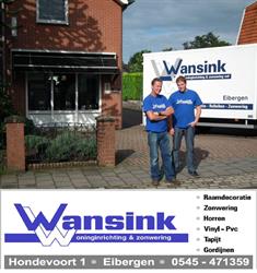 Wansink Woninginrichting & Zonwering, Eibergen openingstijden