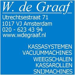 W. de Graaf Afrekensystemen en Vacuummachines, Amsterdam openingstijden