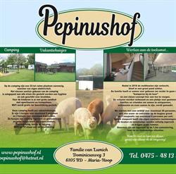 Boederijcamping Pepinushof, Maria Hoop openingstijden