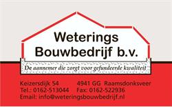 Weterings Bouwbedrijf, Raamsdonksveer openingstijden