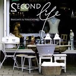 Second Life Brocante - Verlichting - Boeken, Gaanderen openingstijden