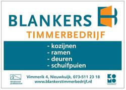 Blankers Timmerbedrijf, Nieuwkuijk openingstijden