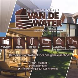 Bouwbedrijf Van de Water & Zn., Heenvliet openingstijden