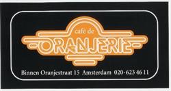 De Oranjerie, Amsterdam openingstijden