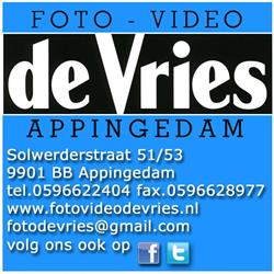 Foto-Video De Vries, Appingedam openingstijden