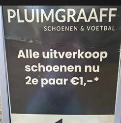 Pluimgraaff Schoenen en Voetbal, Katwijk openingstijden