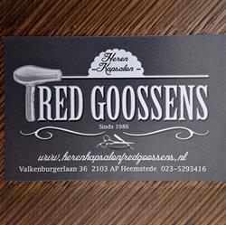 Herenkapsalon Fred Goossens, Heemstede openingstijden