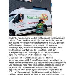 Roelofsen Horeca Groothandel B.v., Elst openingstijden