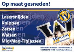 Constructie- en Plaatwerken Wullems BV, Weert openingstijden