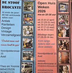 de Stoof Brocante, Axel openingstijden