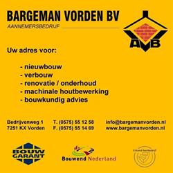 Bargeman Vorden Bv Aannemersbedrijf, openingstijden