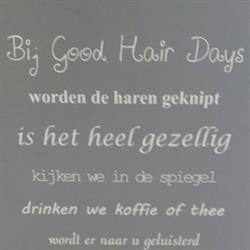 Good Hair Days, Alphen aan den Rijn openingstijden