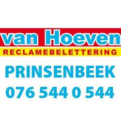 Van Hoeven Reclamebelettering, Prinsenbeek openingstijden