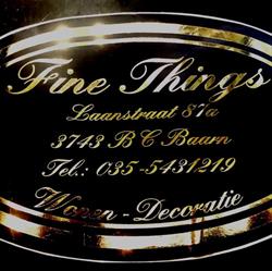 Fine Things, Baarn openingstijden