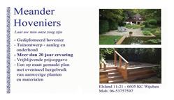 Meander Hoveniers, Wijchen openingstijden