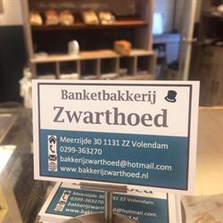 Zwarthoed Banketbakkerij J, Volendam openingstijden