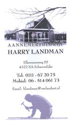 Aannemersbedrijf Harry Landman, Scharendijke openingstijden