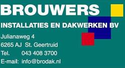 Brouwers Installaties en Dakwerken, Sint Geertruid openingstijden