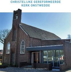 Christelijke Gereformeerde Kerk, Onstwedde openingstijden