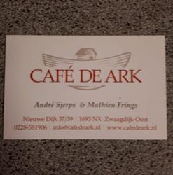 Café de Ark, Wervershoof openingstijden