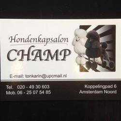 Champ Hondenkapsalon, Amsterdam openingstijden
