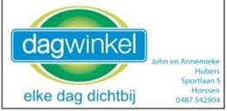 Hubers Dagwinkel John, Horssen openingstijden