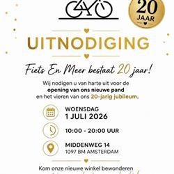 Fiets en Meer, Amsterdam openingstijden