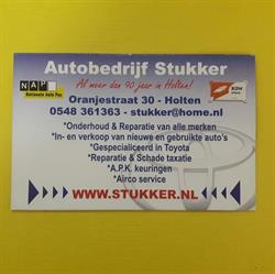 Stukker Autobedrijf Bv, Holten openingstijden