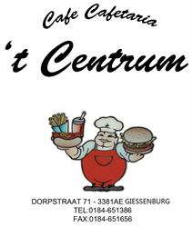 Centrum Cafetaria Café Cateringbedrijf 't, Giessenburg openingstijden