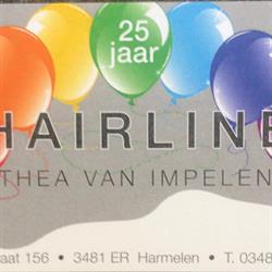 Kapsalon Hairline Thea van Impelen, Harmelen openingstijden