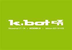 Bot & Zn Textiel-Woninginrichting K, Medemblik openingstijden