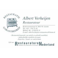 Albert Verheijen-Restaurateur, Goirle openingstijden
