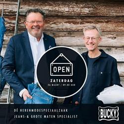 Bucky Vrijetijdskleding, Roden openingstijden