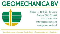 Geomechanica Bv, De Goorn openingstijden