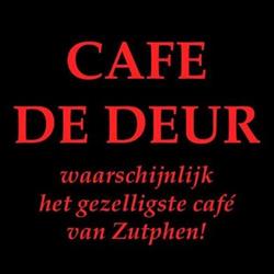 V.O.F. Eetcafe De Deur, Zutphen openingstijden