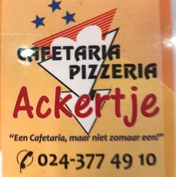 Ackertje Cafetaria Pizzeria Shoarma 't, Nijmegen openingstijden