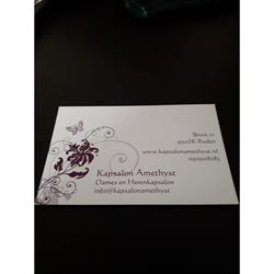 Kapsalon Amethyst, Roden openingstijden