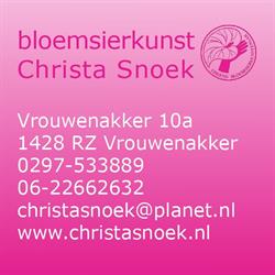 Bloemsierkunst Christa Snoek, Vrouwenakker openingstijden