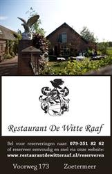 Restaurant de Witte Raaf, Zoetermeer openingstijden