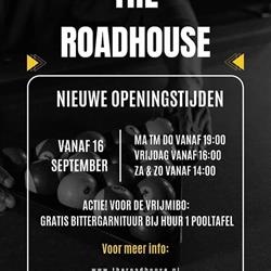 Poolcafé the Roadhouse, Middelburg openingstijden