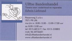 Ulftse Bandenhandel, openingstijden
