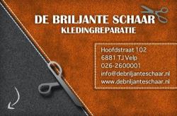 De Briljante Schaar kledingreparatie Velp, openingstijden