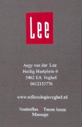 Praktijk Voor Hand- en Voetreflexologie Veghel, openingstijden