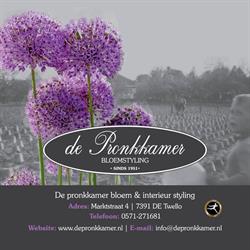 De Pronkkamer, Twello openingstijden