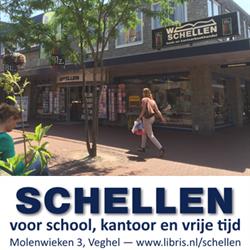 Boek- en Kantoorboekhandel Schellen, Veghel openingstijden