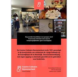 Cuisine Culinaire Kennemerland, Beverwijk openingstijden