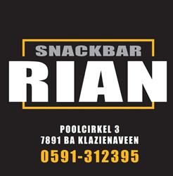 Snackbar Rian Klazienaveen, openingstijden
